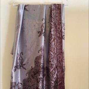 Silk batik wrap